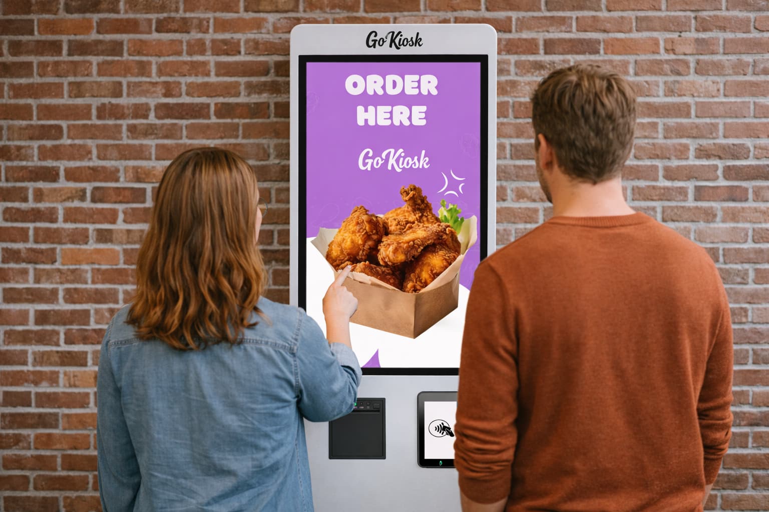 Self-order kiosk Go Kiosk