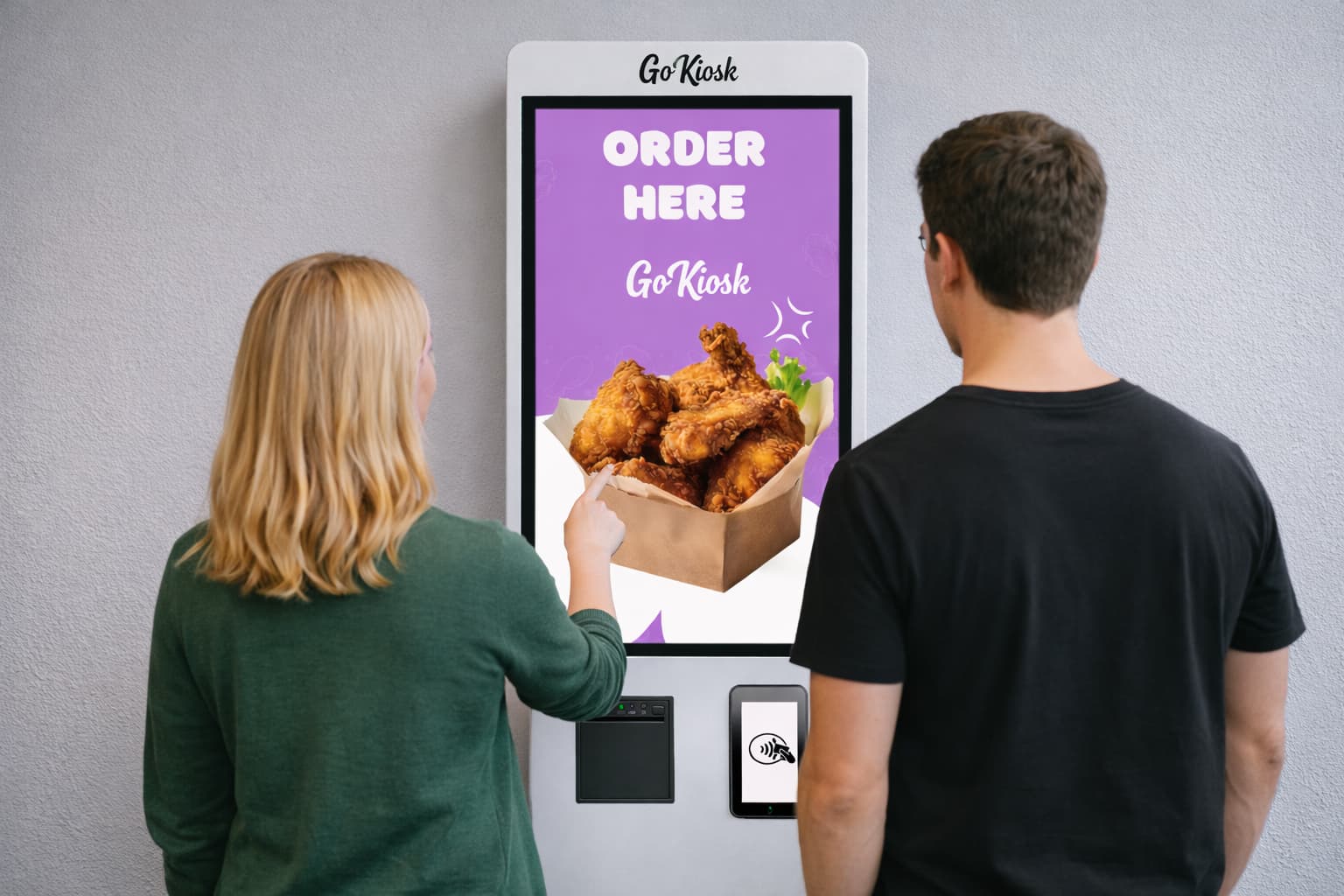 Self-order kiosk Go Kiosk